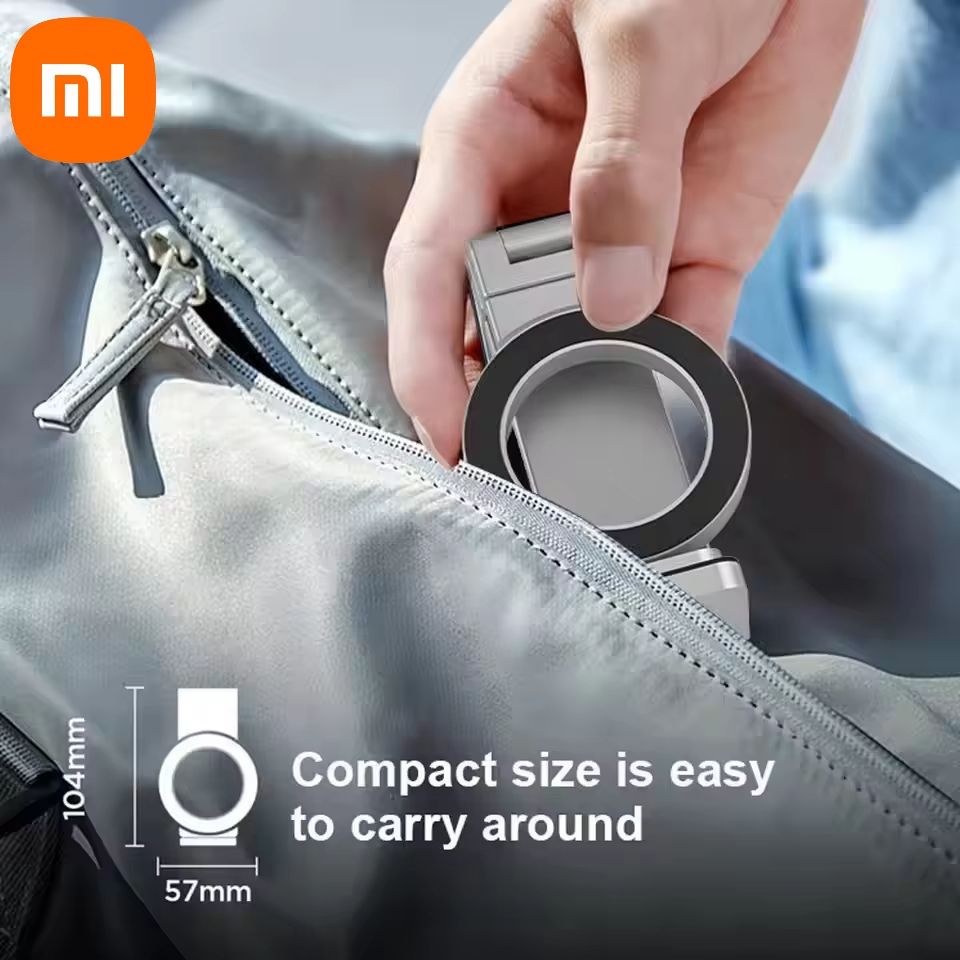 Xiaomi Magnetic Airplane Phone Holder – Hands-Free Travel Essential for iPhone & MagSafe Cases
