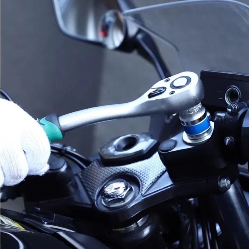 Quick Ratchet Wrench Set For Vehicle And Bicycle Repair 5