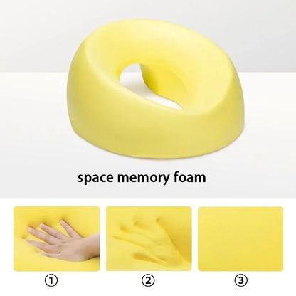 Face Down Memory Foam Pillow For Desk Naps And Massage 3