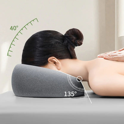 Face Down Memory Foam Pillow For Desk Naps And Massage 5