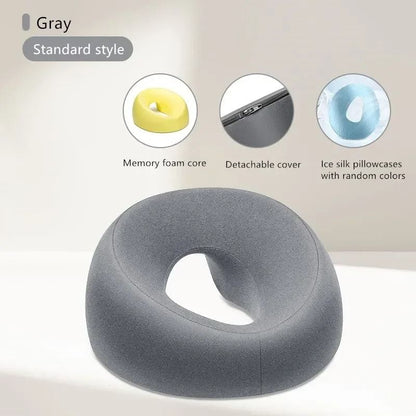 Face Down Memory Foam Pillow For Desk Naps And Massage 7