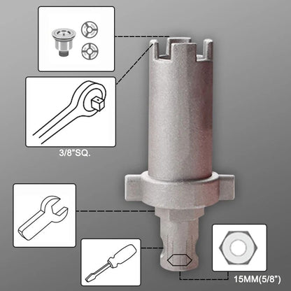 Sink Faucet Wrench Plumbing Repair Tool 2