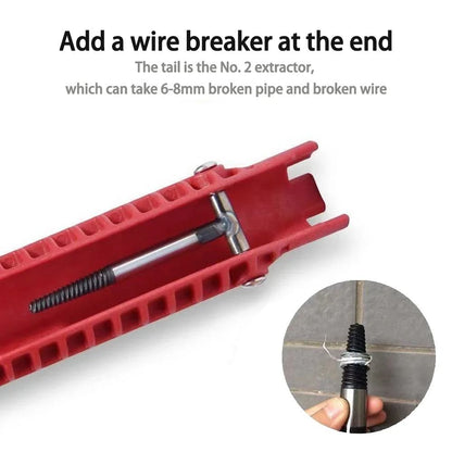 Sink Faucet Wrench Plumbing Repair Tool 4