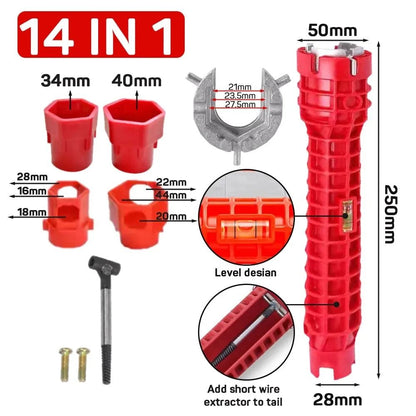 Sink Faucet Wrench Plumbing Repair Tool 6