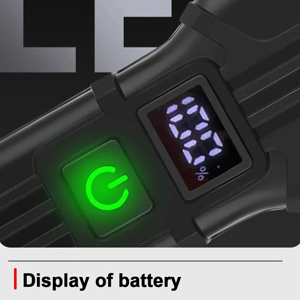 Rechargeable Bicycle Front Light With Horn 3