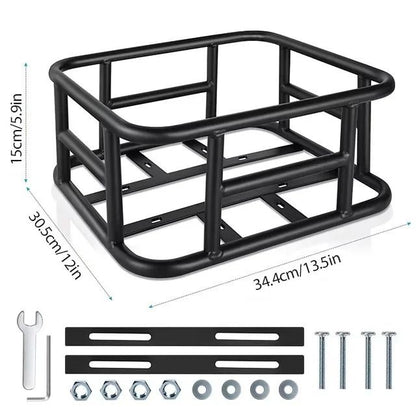 Rear Bike Basket With Large Capacity Cargo Rack 7