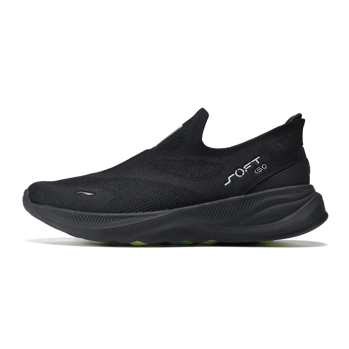 Mens Slip On Knit Walking Shoes With Cushion Support 1