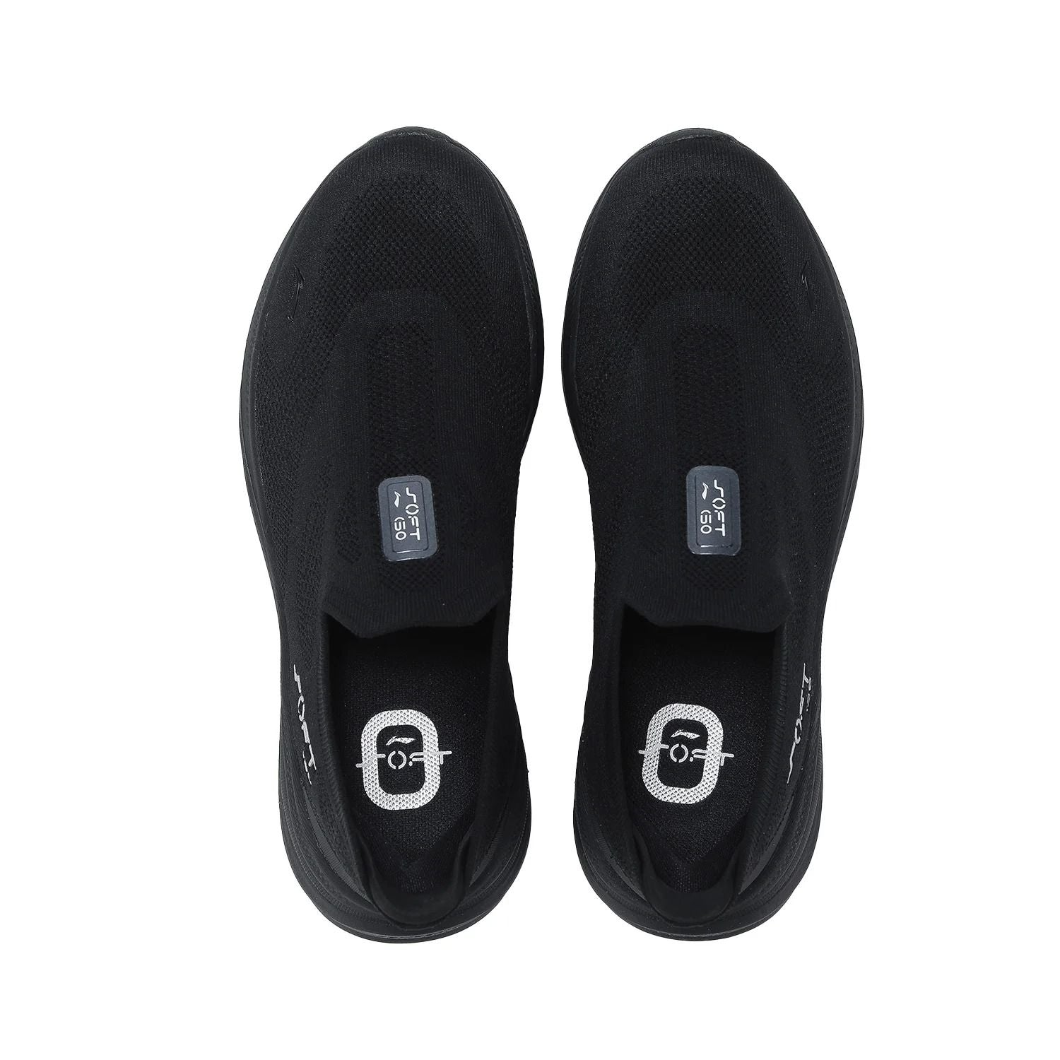 Mens Slip On Knit Walking Shoes With Cushion Support 4