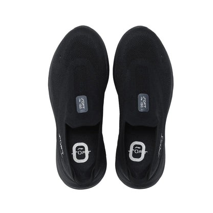 Mens Slip On Knit Walking Shoes With Cushion Support 4