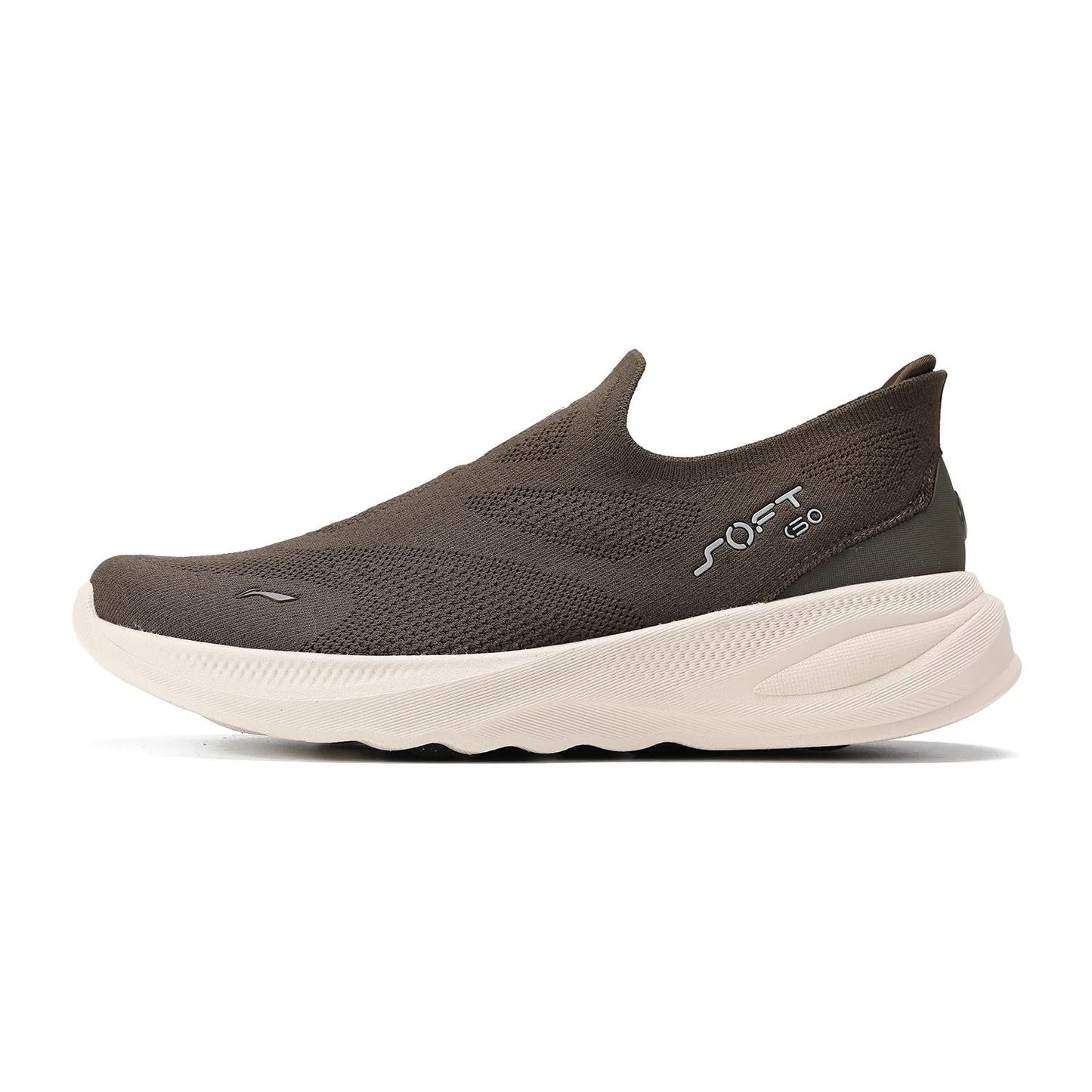 Mens Slip On Knit Walking Shoes With Cushion Support 8