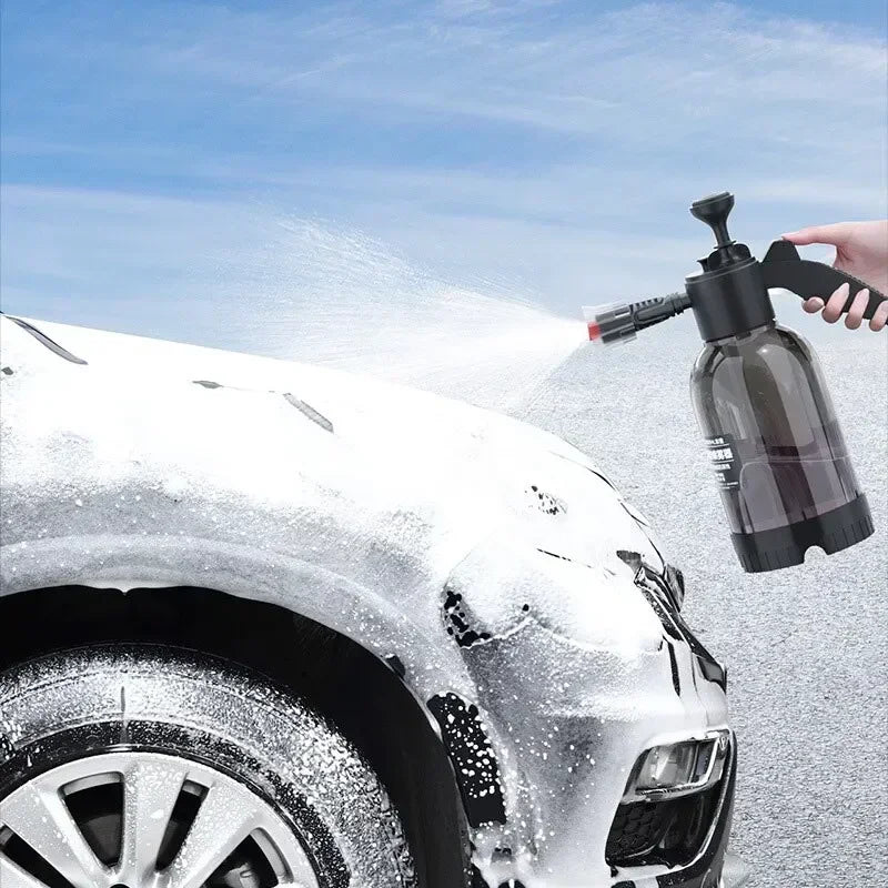 Hand Pump Foam Sprayer Snow Foam Gun Nozzle Pressure Relief Valve Car Wash Bottle  Multipurpose Win 3