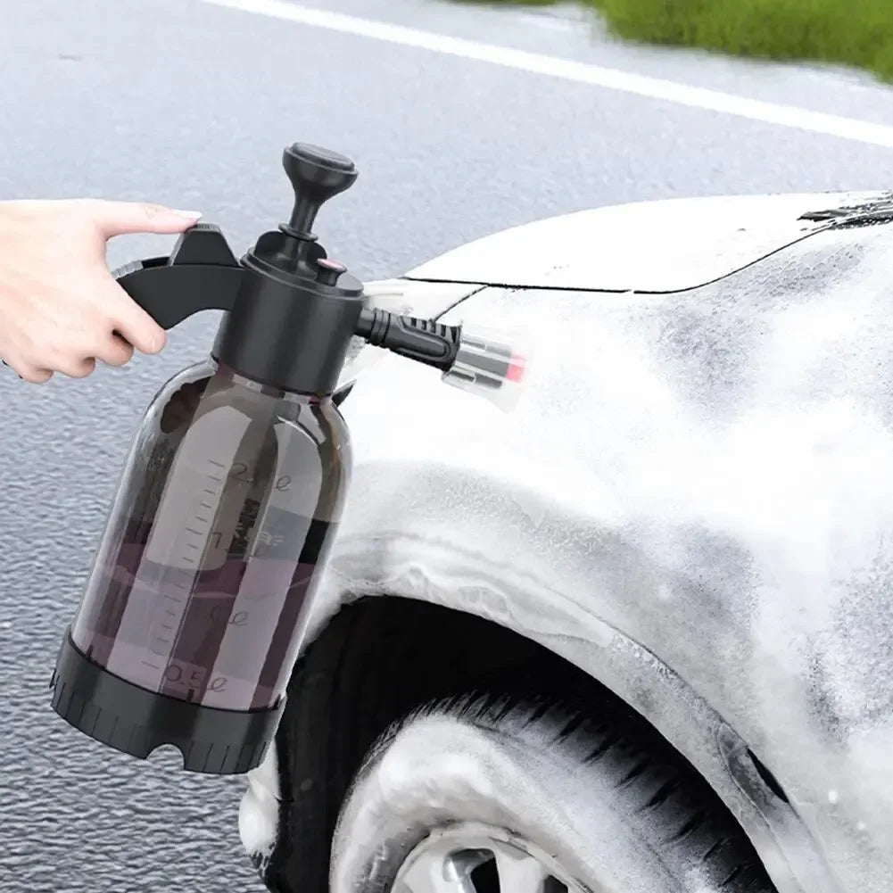 Hand Pump Foam Sprayer Snow Foam Gun Nozzle Pressure Relief Valve Car Wash Bottle  Multipurpose Win 5