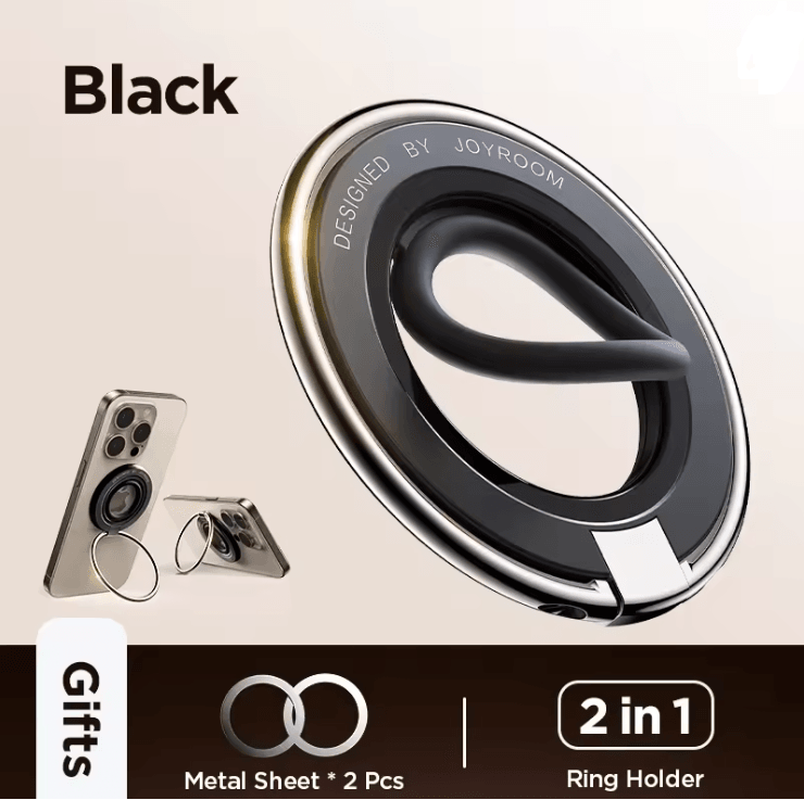 Joyroom Silicone Magsafe Phone Ring Holder Kickstand Grip Ultra Soft Magnetic Phone Grip Stand For  2