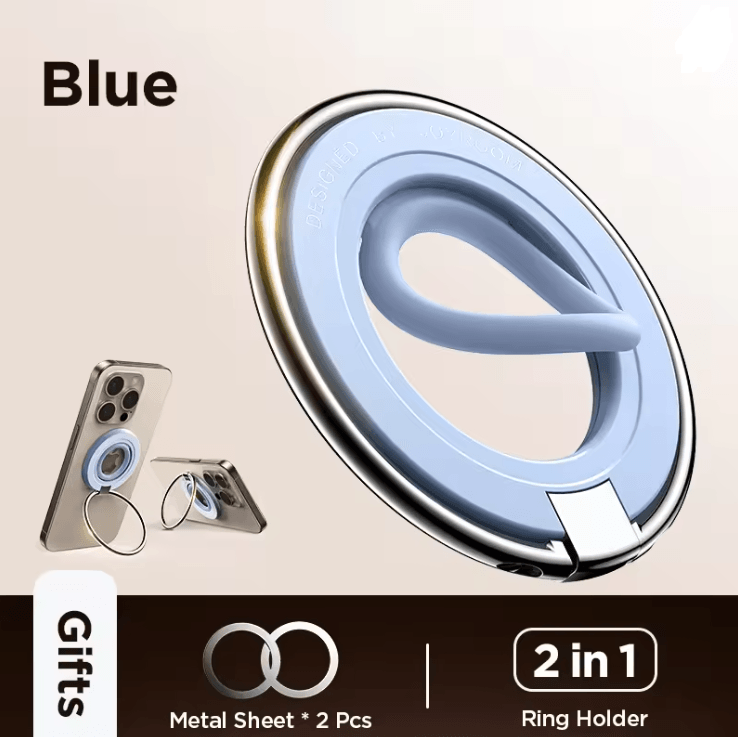 Joyroom Silicone Magsafe Phone Ring Holder Kickstand Grip Ultra Soft Magnetic Phone Grip Stand For  3