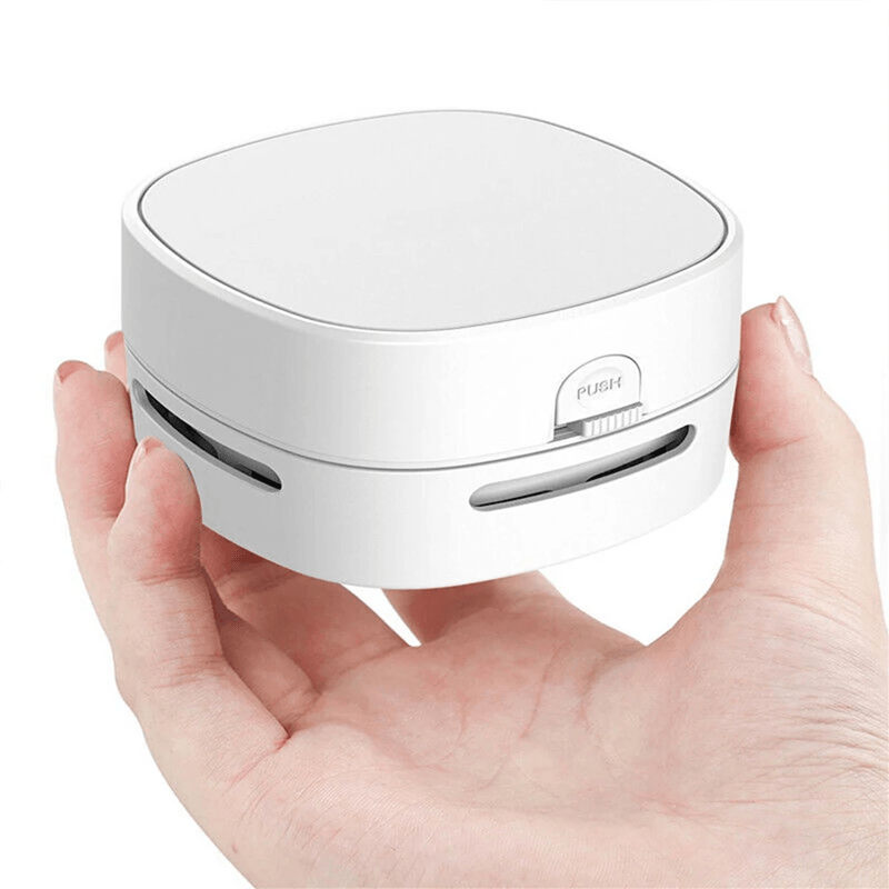 Portable Mini Desk Vacuum Cleaner For Table Dust Crumbs And Car Interior Cleaning 3