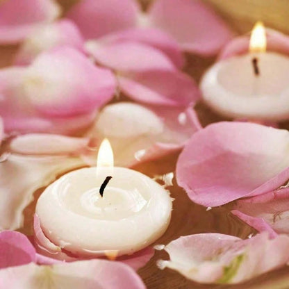 Romantic Floating Unscented Discs Candles For Wedding Valentines Day Party Bathtub Decor  Home Cand 2
