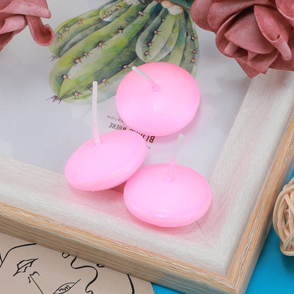 Romantic Floating Unscented Discs Candles For Wedding Valentines Day Party Bathtub Decor  Home Cand 5