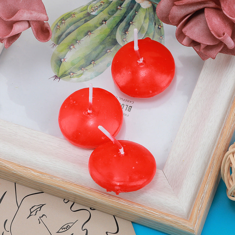Romantic Floating Unscented Discs Candles For Wedding Valentines Day Party Bathtub Decor  Home Cand 7