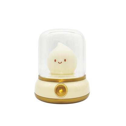 USB Rechargeable Kerosene LED Night Light Cute Flameless Candle Light With Two Modes Dimmable Campi 6