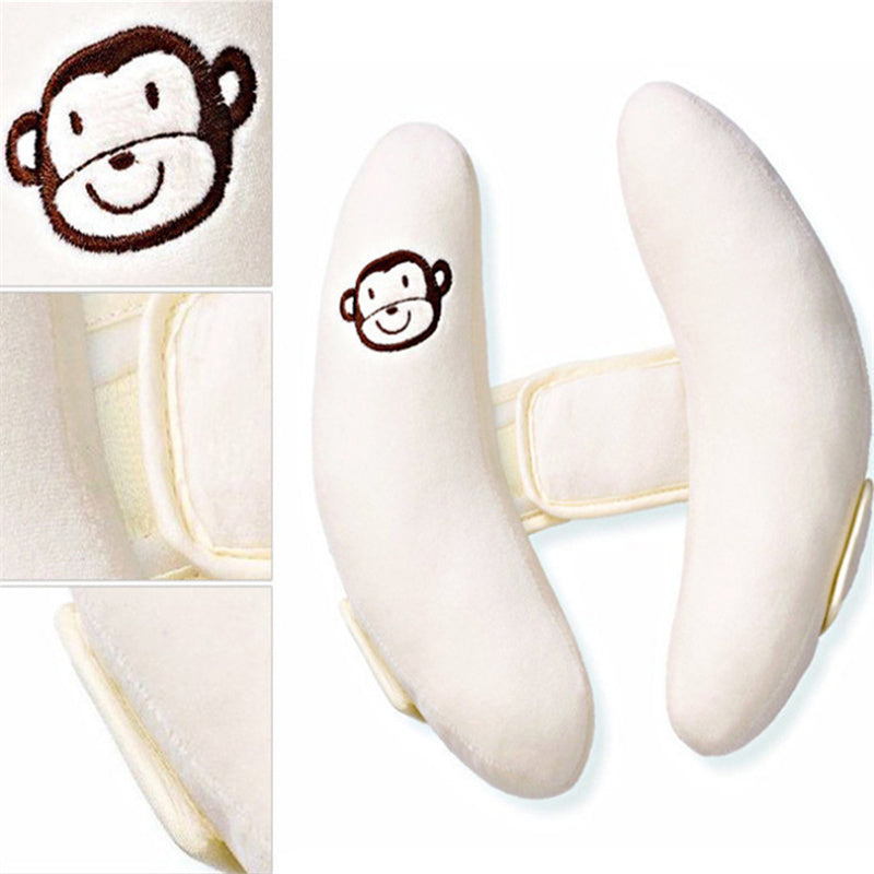 Infant Stroller Neck Pillow Banana Shape Car Seat Head Protector  Baby Sleeping Neck Support Pillow 2
