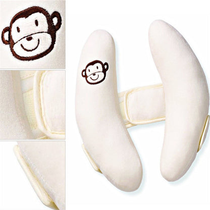 Infant Stroller Neck Pillow Banana Shape Car Seat Head Protector  Baby Sleeping Neck Support Pillow 2