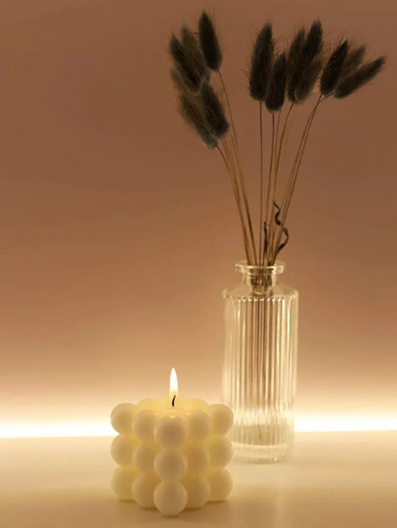 Handmade Creative BallShaped Soy Wax Magic Cube Aromatherapy Candle Luxury Wedding Favor Gift  Uniq 1