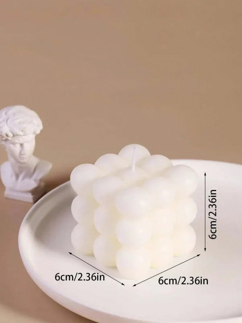 Handmade Creative BallShaped Soy Wax Magic Cube Aromatherapy Candle Luxury Wedding Favor Gift  Uniq 2