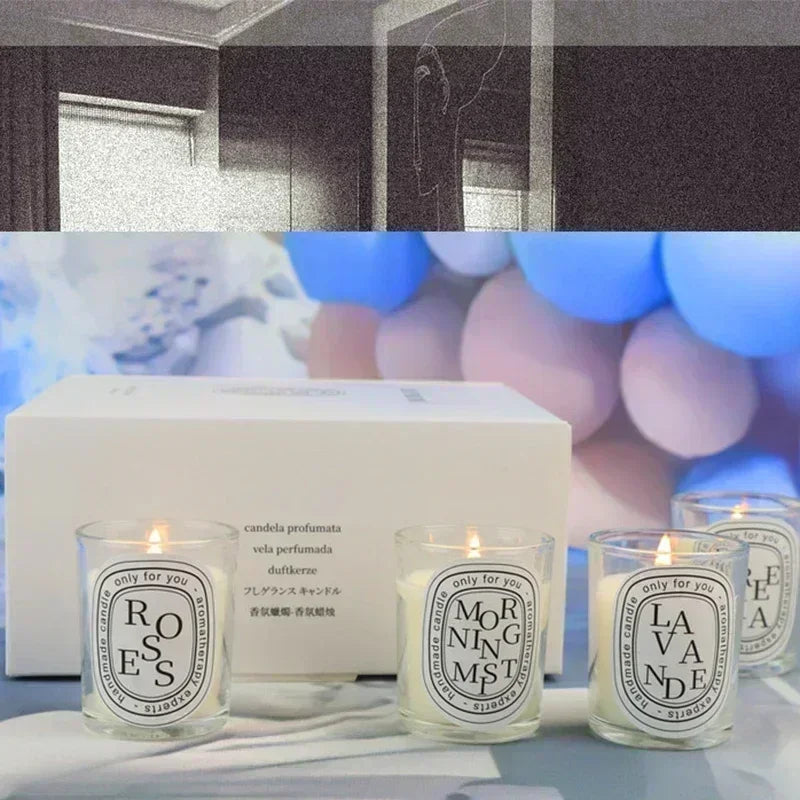 Romantic Transparent Scented Aromatic Candles Wedding Candles Guest Gift Candles  Decorative Candle 2