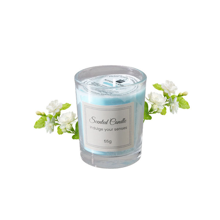 Handmade Soy Wax Aromatherapy Candle Premium Gift Box Glass Smokeless Creative Candle Set Companion 4