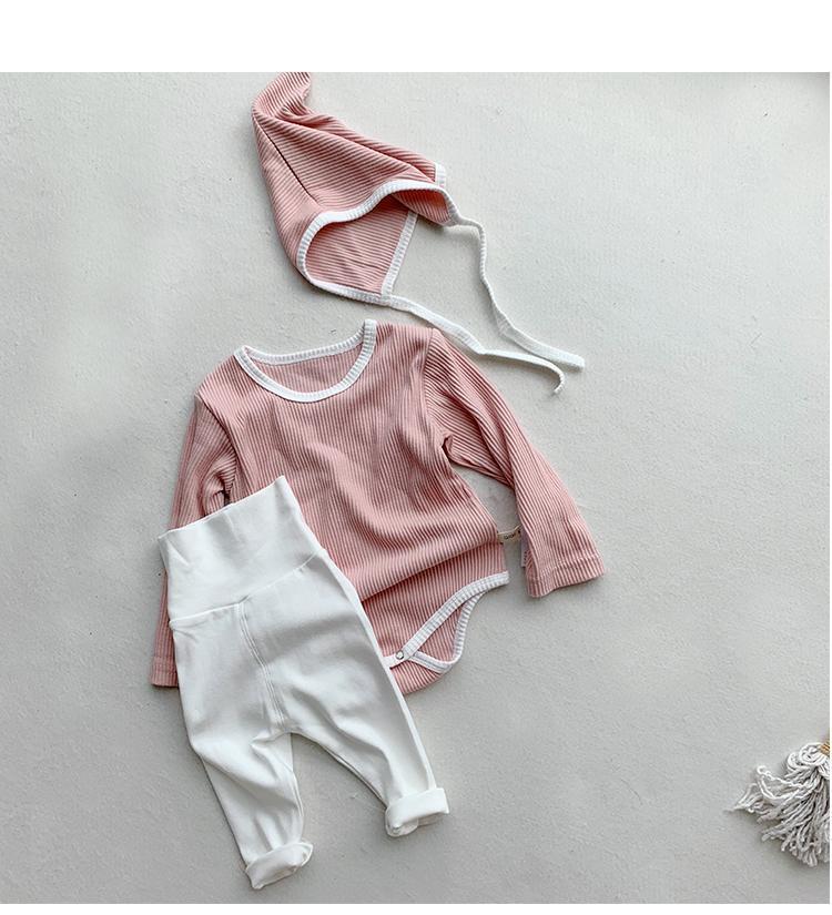 UltraSoft Ribbed Baby Leggings Cotton FullLength Skinny Pants For Infant Boys  Girls Autumn Spring  3
