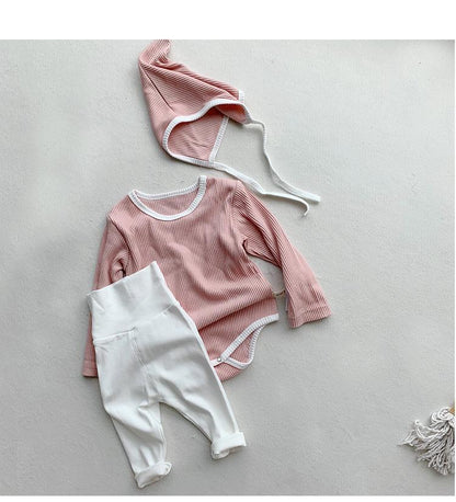 UltraSoft Ribbed Baby Leggings Cotton FullLength Skinny Pants For Infant Boys  Girls Autumn Spring  3