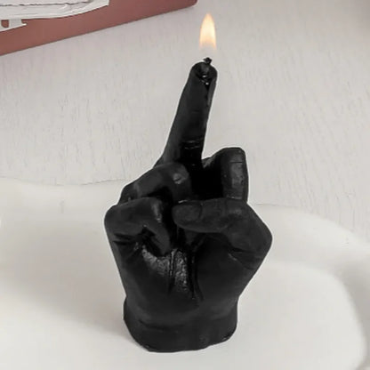 Creative Candles Middle Finger Shaped Gesture Scented Candles Funny Quirky Gifts Unique Home Decora 4