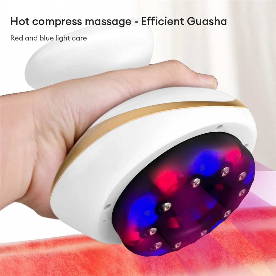 Electric EMS Body Massager Cupping Vacuum Suction IR Heating Fat Burner Slimming 1
