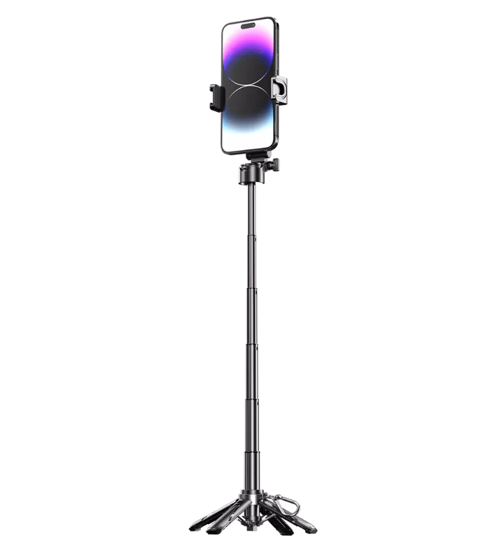 Mini Bluetooth Selfie Stick Tripod Portable Telescopic Phone Stand With Remote Control 2