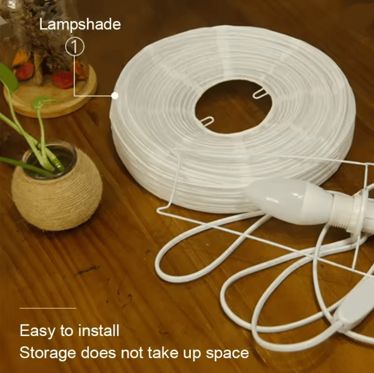Japanese Lantern LED Table Lamp With Rice Paper Shade For Bedroom Living Room And Study Decor 3