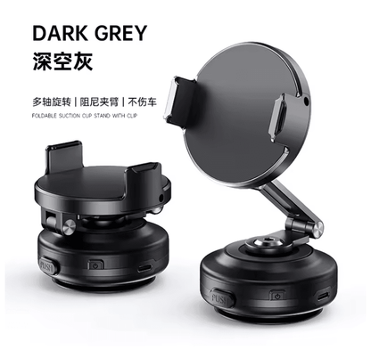 Magnetic Car Phone Holder Foldable 360 Degree Aluminum Alloy Mount For Smartphones 5