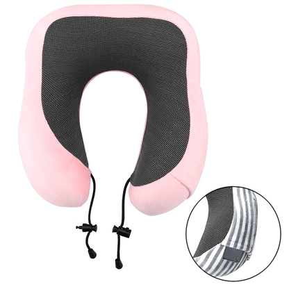 Memory Foam U Shaped Travel Pillow Soft Neck Cushion For Airplane And Cervical Support 2