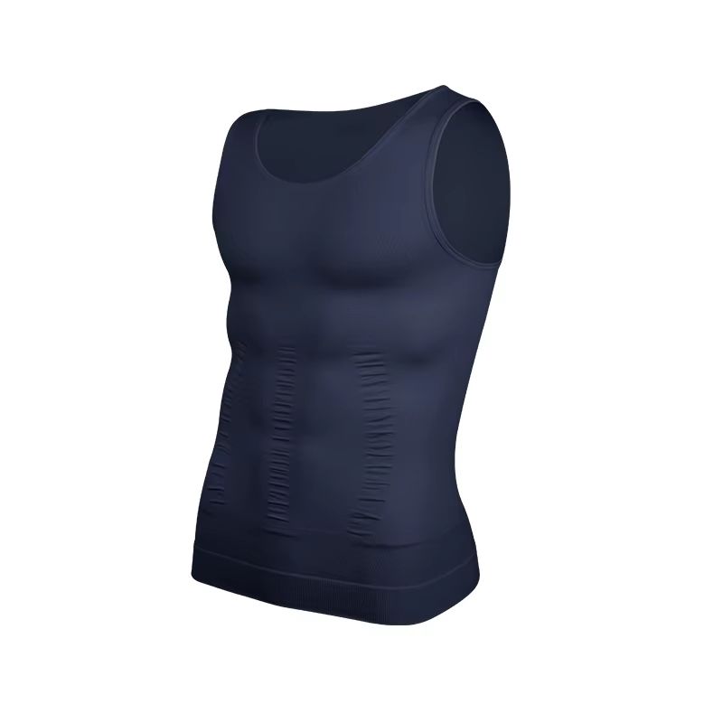 Mens Slimming Compression Vest  Body Shaper Tank Top For Tummy Control  Workout Support 8