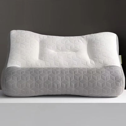 Natural Rubber Orthopedic Cervical Pillow  Soft Elastic Neck Support For Better Sleep 6