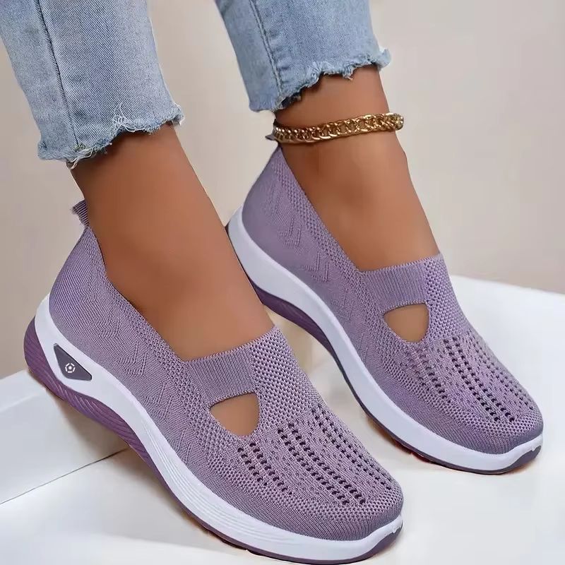 Womens Breathable Walking Shoes  Soft Bottom Casual AntiSlip Summer Footwear 10