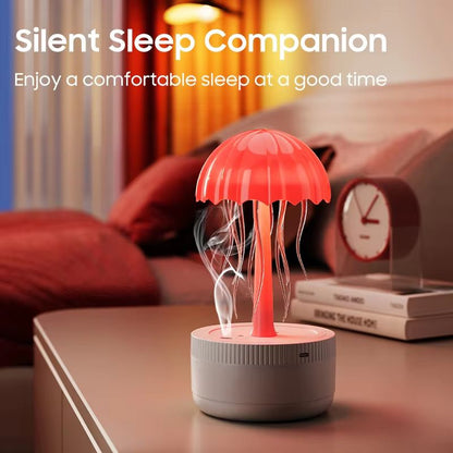 Jellyfish Essential Oil Diffuser  300ML Humidifier With 7Color LED Night Light For Home  Bedroom 4