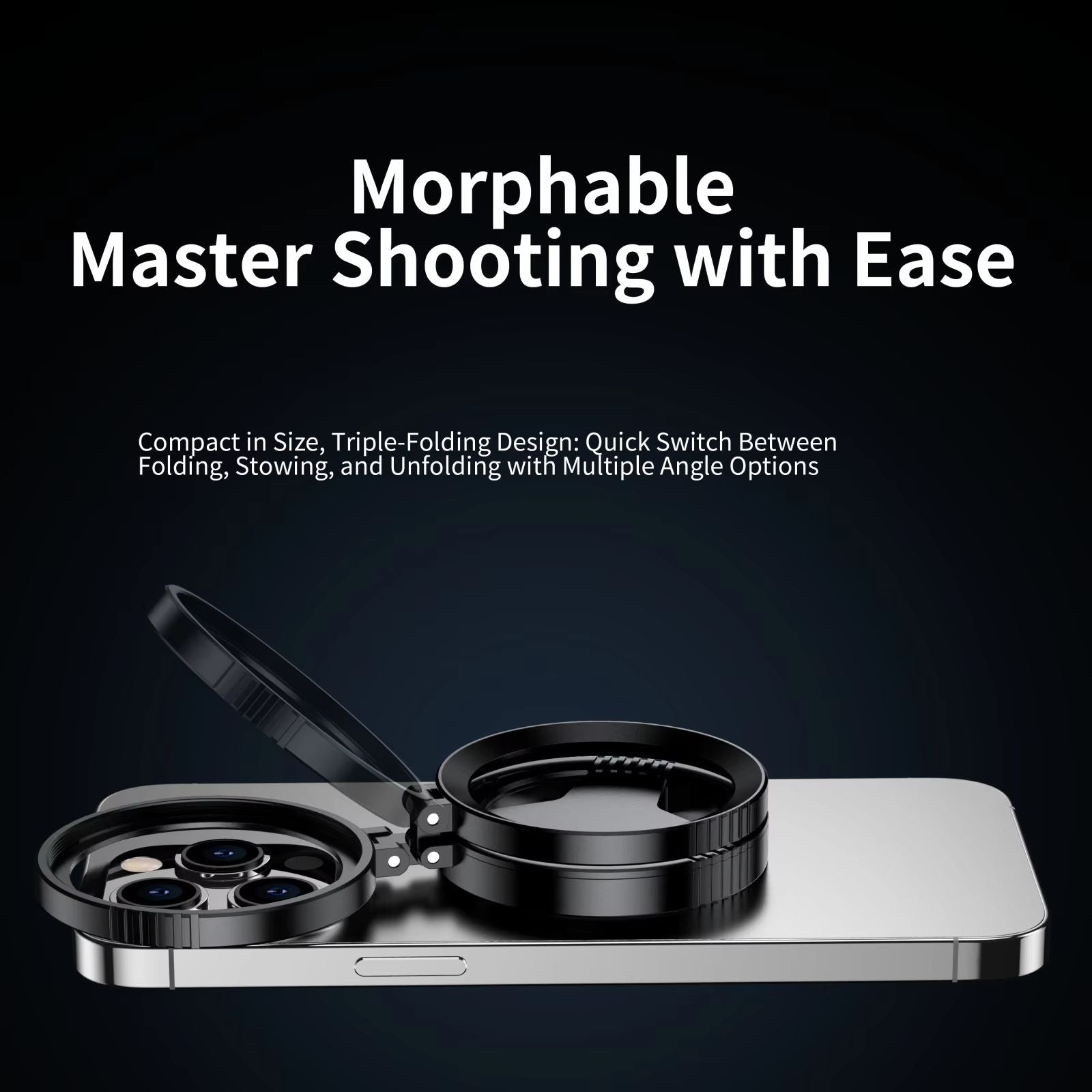 52mm CPL Polarizer Filter With Magnetic Holder  Smartphone Camera Lens Filter For IPhone  Android V 4