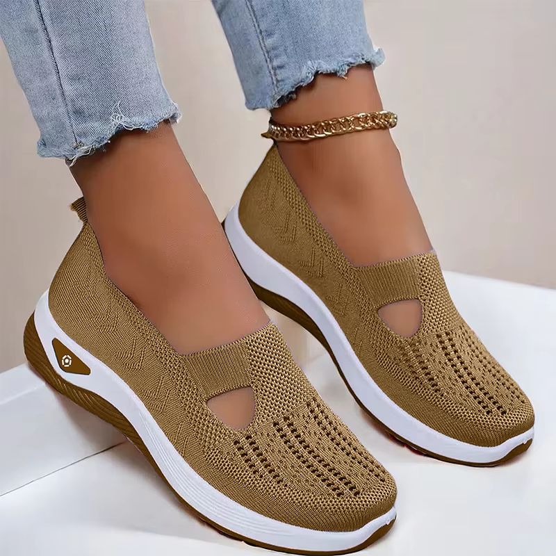 Womens Breathable Walking Shoes  Lightweight NonSlip Flat Shoes With Soft Sole For Summer Comfort 5