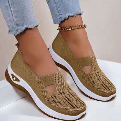 Womens Breathable Walking Shoes  Lightweight NonSlip Flat Shoes With Soft Sole For Summer Comfort 5