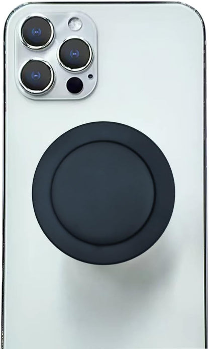 Magnetic Folding Mobile Phone Grip Holder, Popped Socket Pocket for Magsafe iPhone Mac, Samsung Expanding Stand