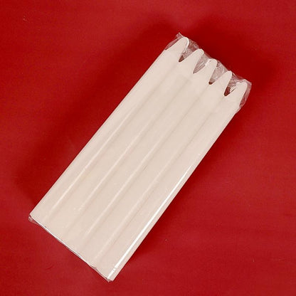Short Taper Candles Natural Wax Unscented Candle Survival Supplies For Wedding Home  Special Occasi 4