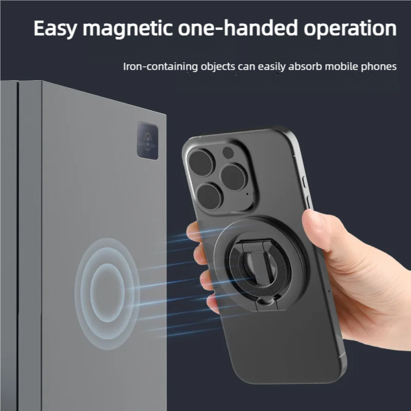MagSafe Double Sided Magnetic Phone Ring Holder Cellphones Stand for iPhone 15 Phone Accessories Support Telephone Grip