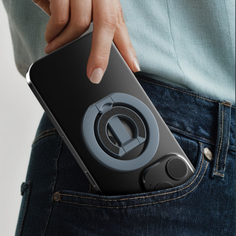 MagSafe Double Sided Magnetic Phone Ring Holder Cellphones Stand for iPhone 15 Phone Accessories Support Telephone Grip