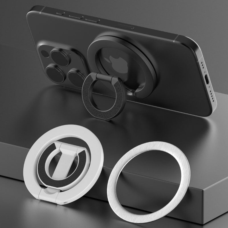 MagSafe Double Sided Magnetic Phone Ring Holder Cellphones Stand for iPhone 15 Phone Accessories Support Telephone Grip
