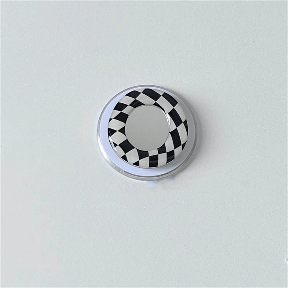 Cute 3D Love Heart Flower For Magsafe Charging Grip Tok For iPhone15 Wireless Case Folding Magnetic Finger Stand